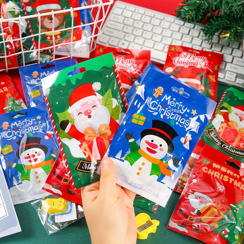 Kids Surprise Christmas Mystery Bag Student Lucky Blind Box Stationery Small Gift Wholesale Kindergarten Prize Lucky Gift Bag