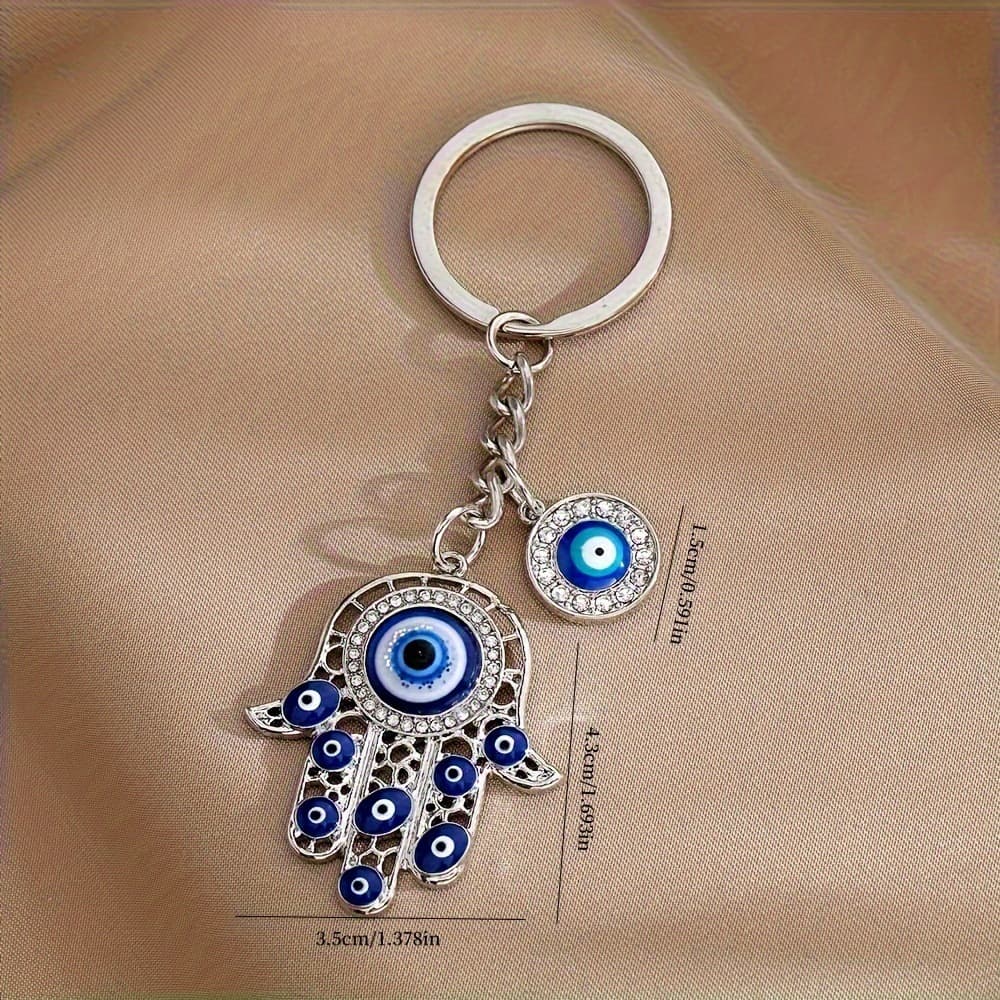 Cross-border popular Hand of Fatima Devil's Eye bag decorations mobile phone accessories pendants manufacturers wholesale can be shipped on behalf of one piece