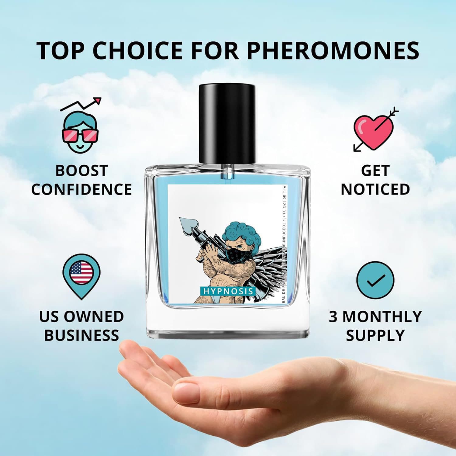 Cross-border TK Hot Selling Cupid Perfume