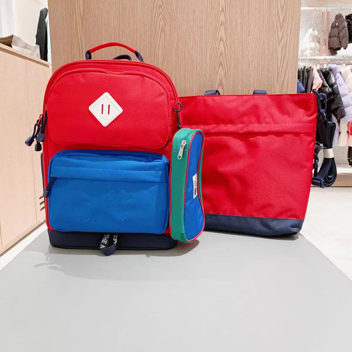 26 Styles Elementary School Backpack for Kids, 3-in-1 with Pencil Case