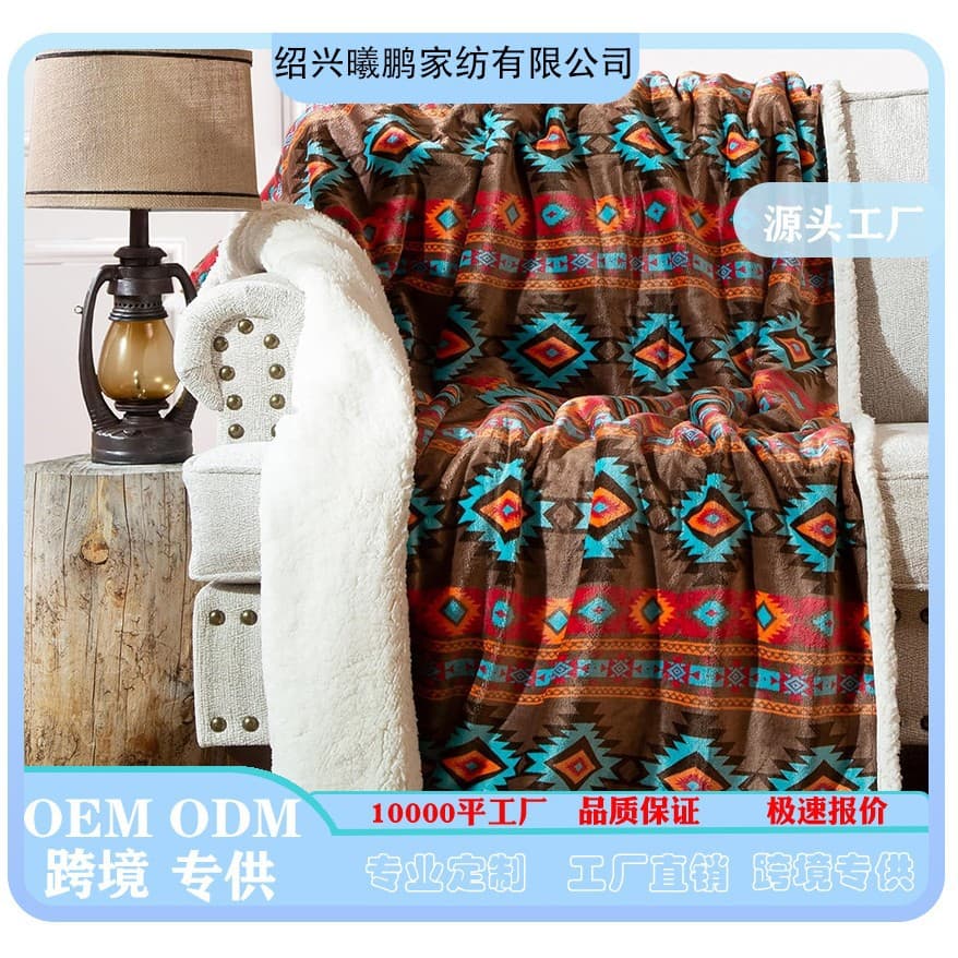 Bohemian European-style sofa blanket, premium feel throw, summer nap blanket, cover, air conditioning throw, knit blanket