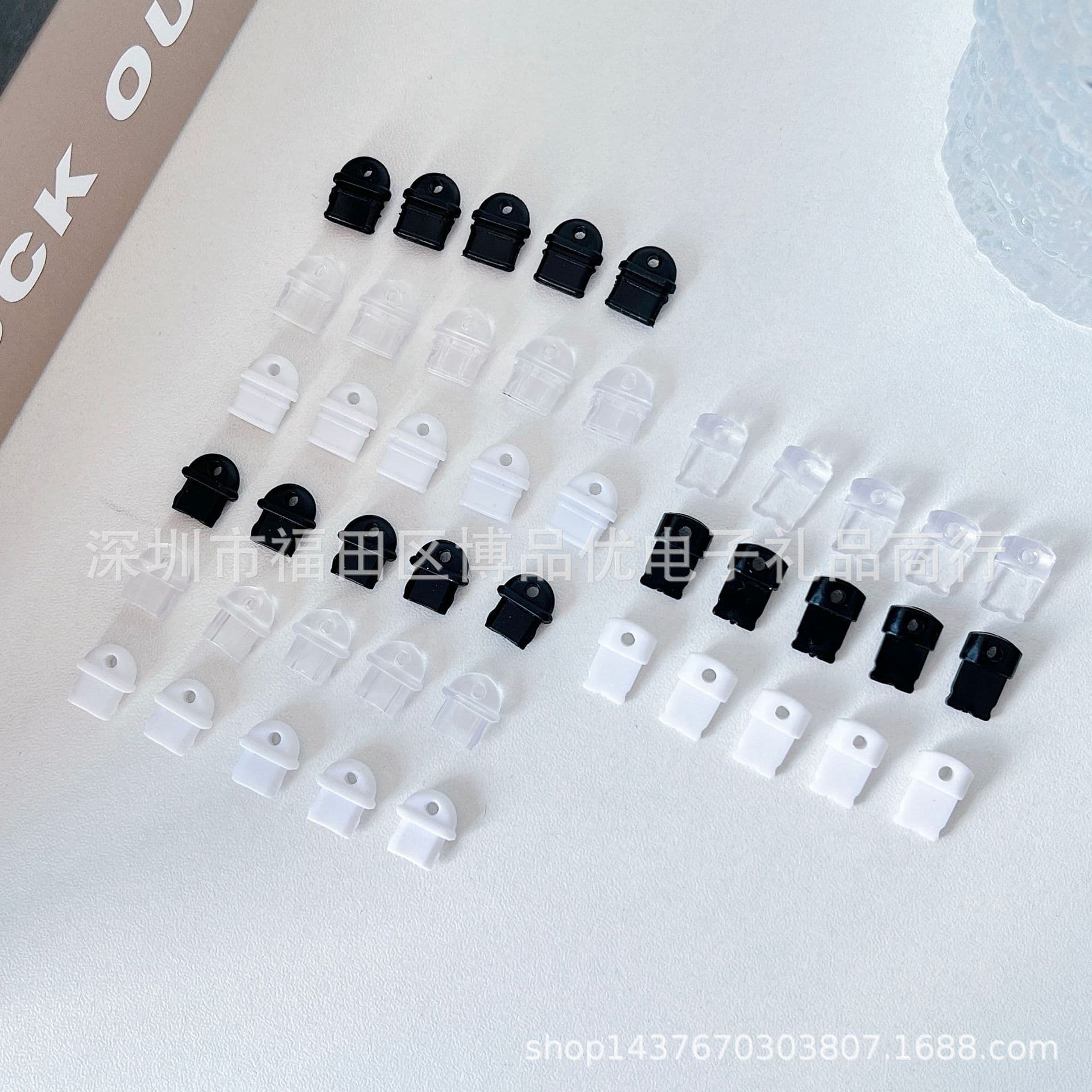 Type-C charging port, Apple data port with holes, Android phone dustproof plugs, suitable for Redmi, Vivo, DIY compatible.