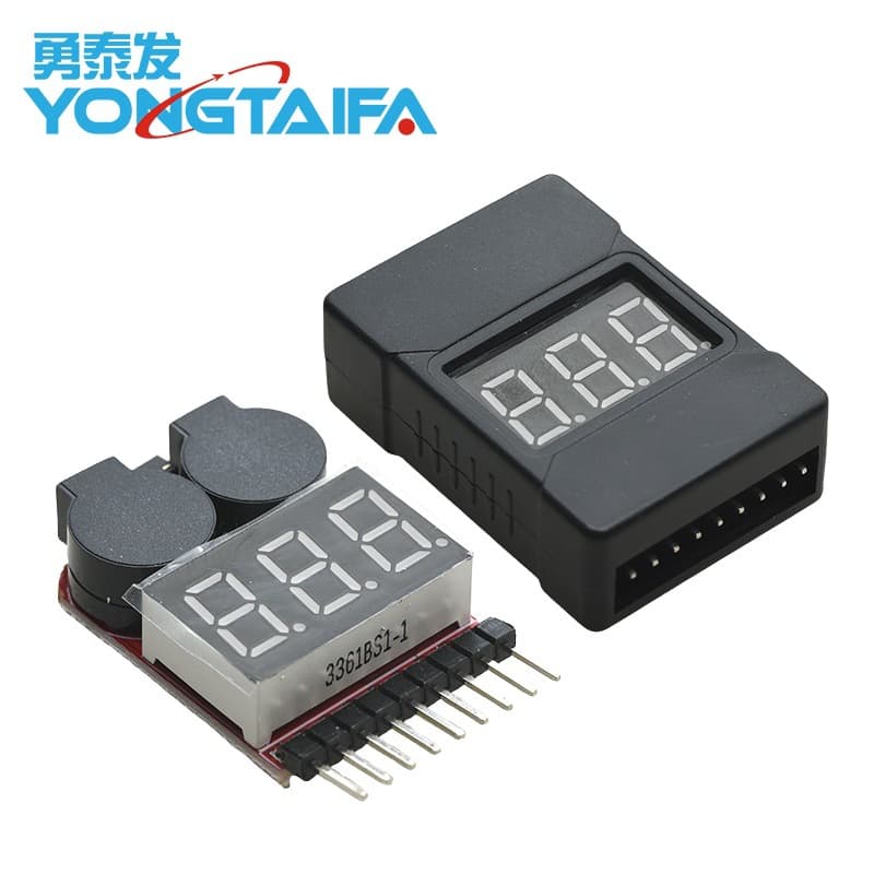 1-8S New 2-in-1 Power Display/Bell Low Voltage/Alarm/Electronic Display/Dual Function Buzzer