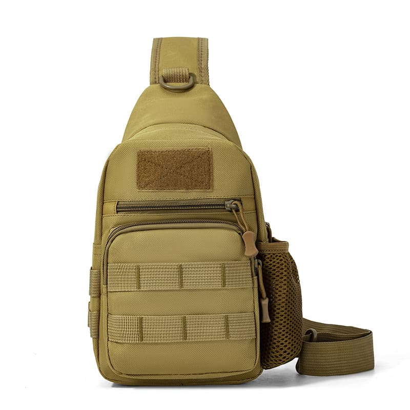 Men's Casual Outdoor Tactical Chest Bag Single Shoulder Crossbody Bag for Cycling Camouflage Sports Multi-Functional Bag