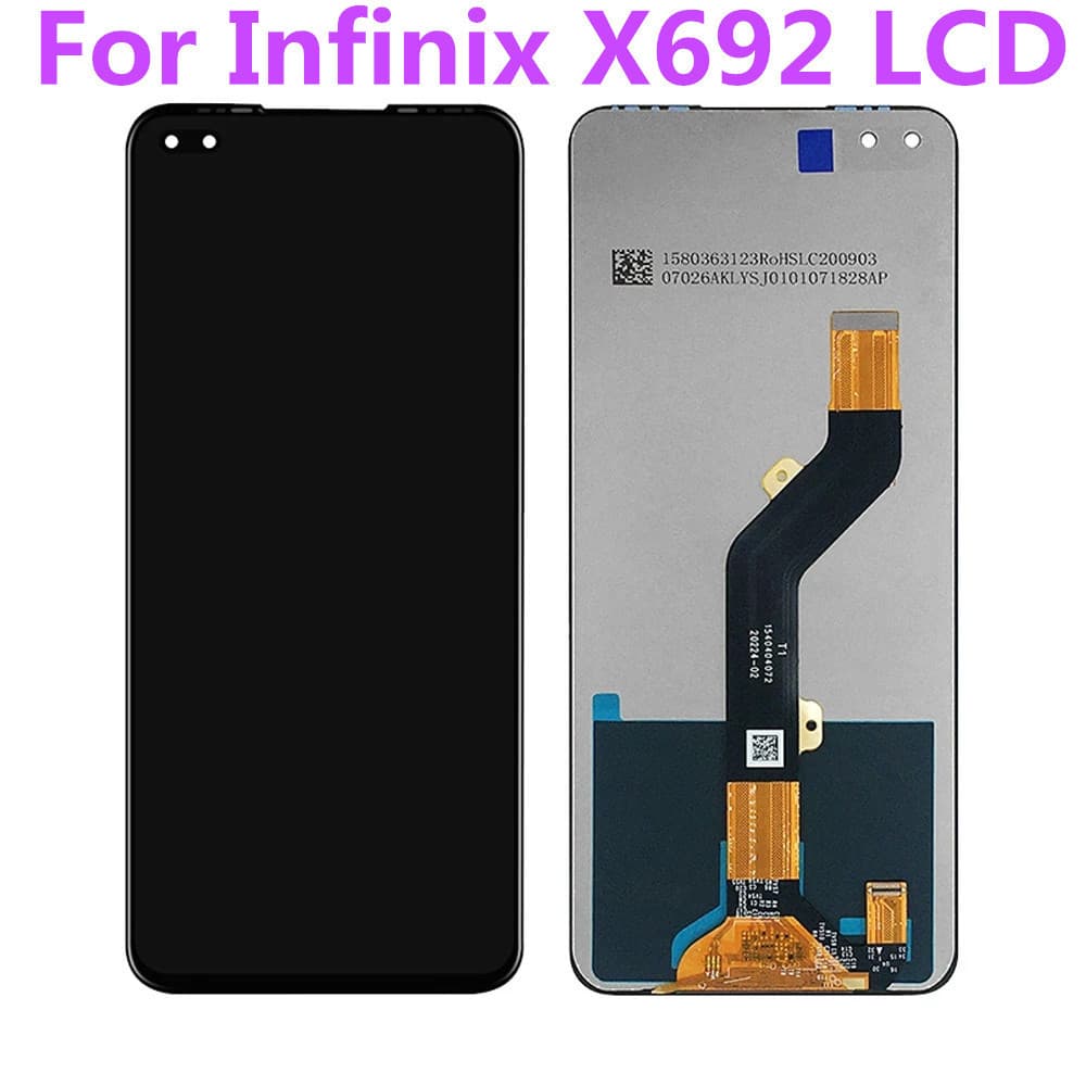 For Tecno Infinix X692 Phone Screen Assembly LCD Touch Display Full Set