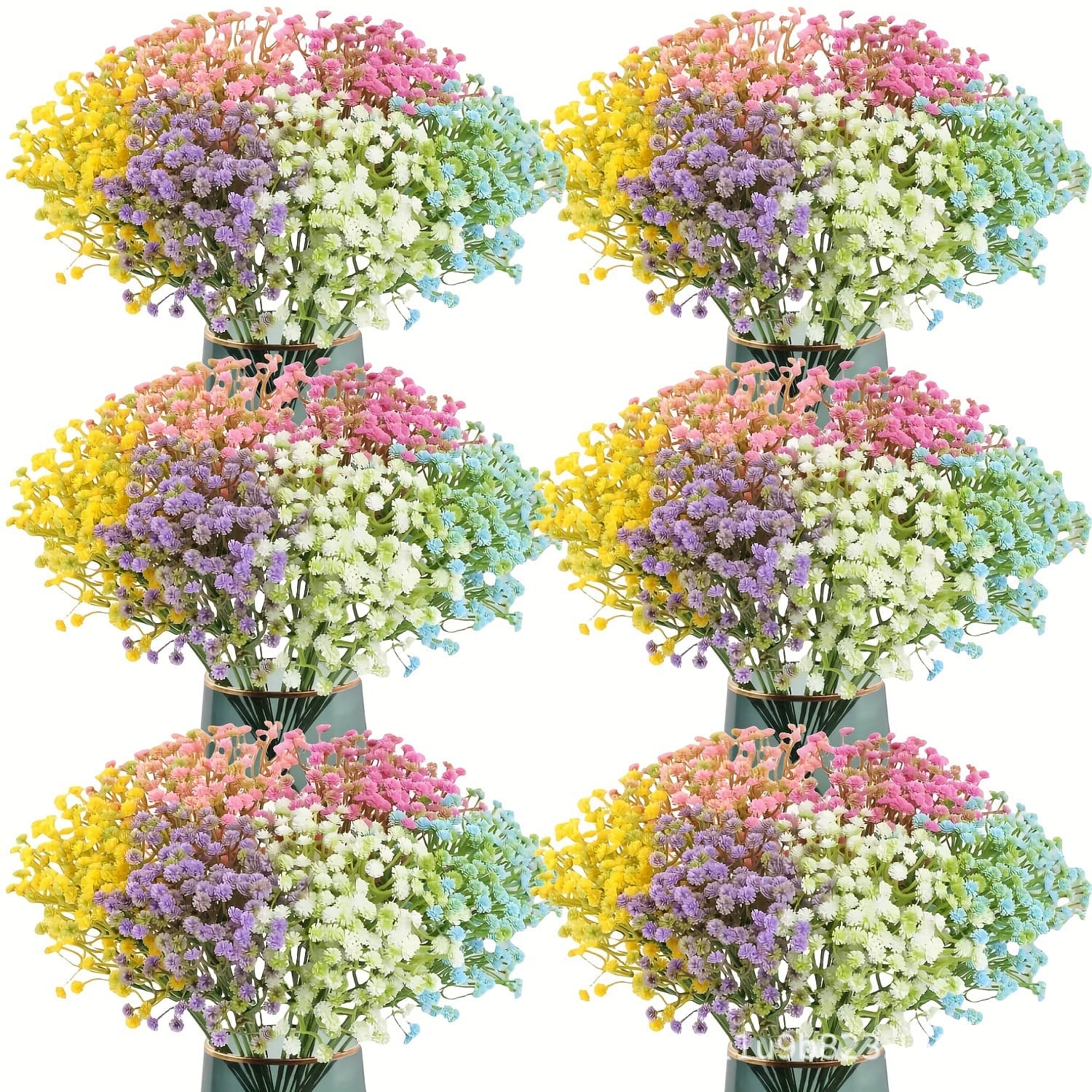 Cross-border Hot Selling Artificial Baby's Breath Flowers for Wedding Home Decoration Arrangement Bridal Bouquet Festival Ins Style