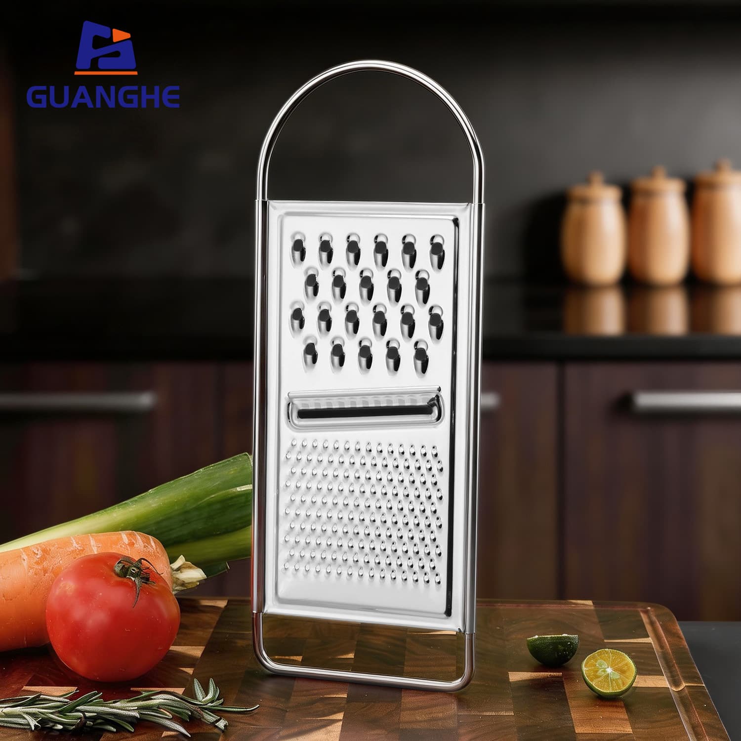 Wireframe Stainless Steel 3-in-1 Vegetable Peeler, Thickened Multi-Function Grater Plate, Vegetable Slicer for Carrots, Potato Julienne Cutter