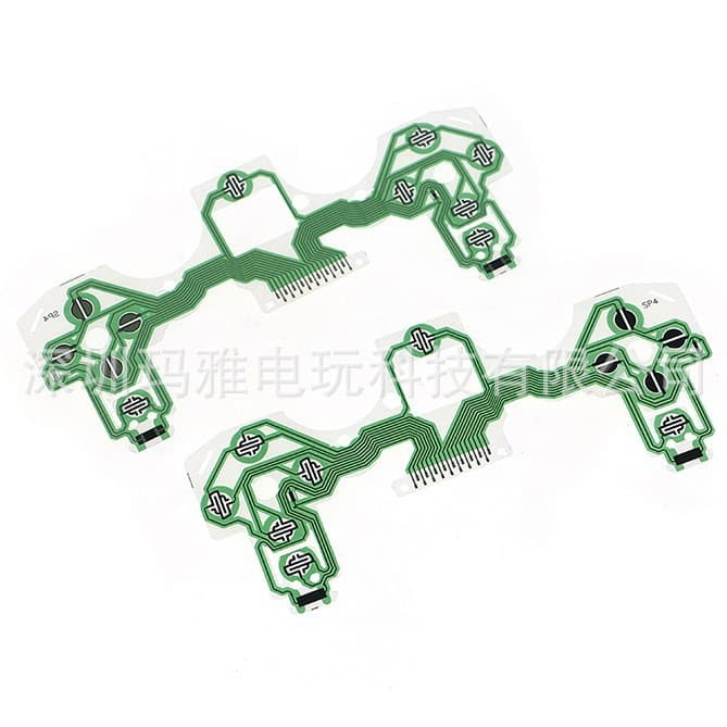 Suitable for the new PS4 controller conductive film PS4 conductive film PS4 controller cable button cable green