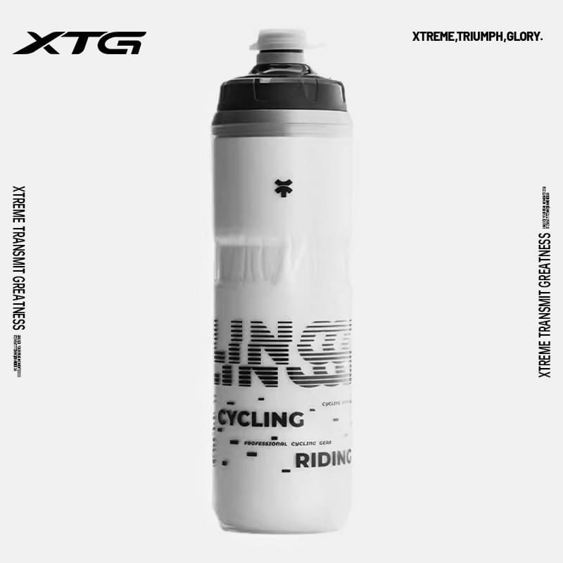 Xunting cycling kettle large capacity thermal insulation and cold insulation squeeze cup bicycle mountain road bike outdoor sports