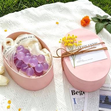 Crystal Grape Aromatherapy Handmade Soap Graduation Bridesmaid Souvenir Practical High-Value Teacher's Day Mid-Autumn Birthday Gift