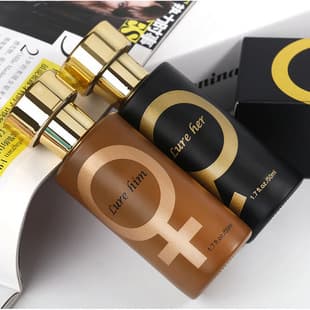LURE HIM Charm Attraction Perfume for Men and Women Long-lasting Light Fragrance Elegant Date Perfume Cross-border Foreign Trade