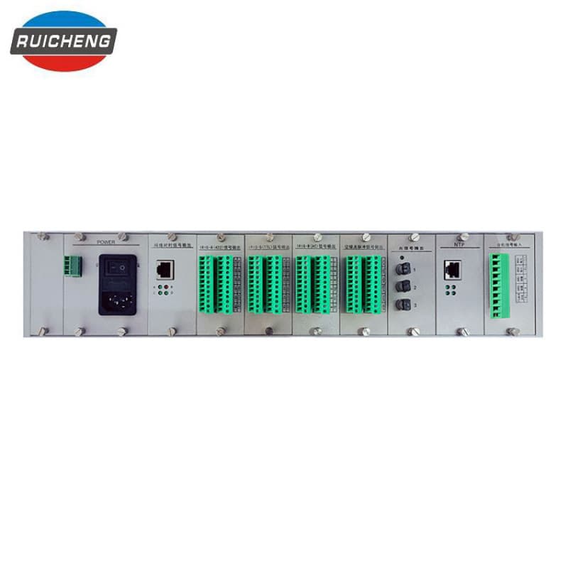 Ruicheng GPS satellite positioning time clock with transparent design for clear operational status.