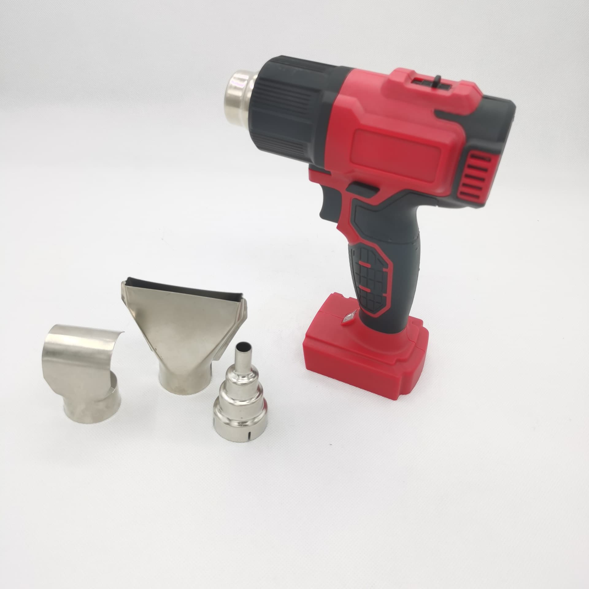 Cordless Lithium Battery Digital Display Adjustable Temperature Hot Air Gun Wireless Phone Repair Hot Air Gun Plastic Welding Gun Heat Shrink Film Baking Gun