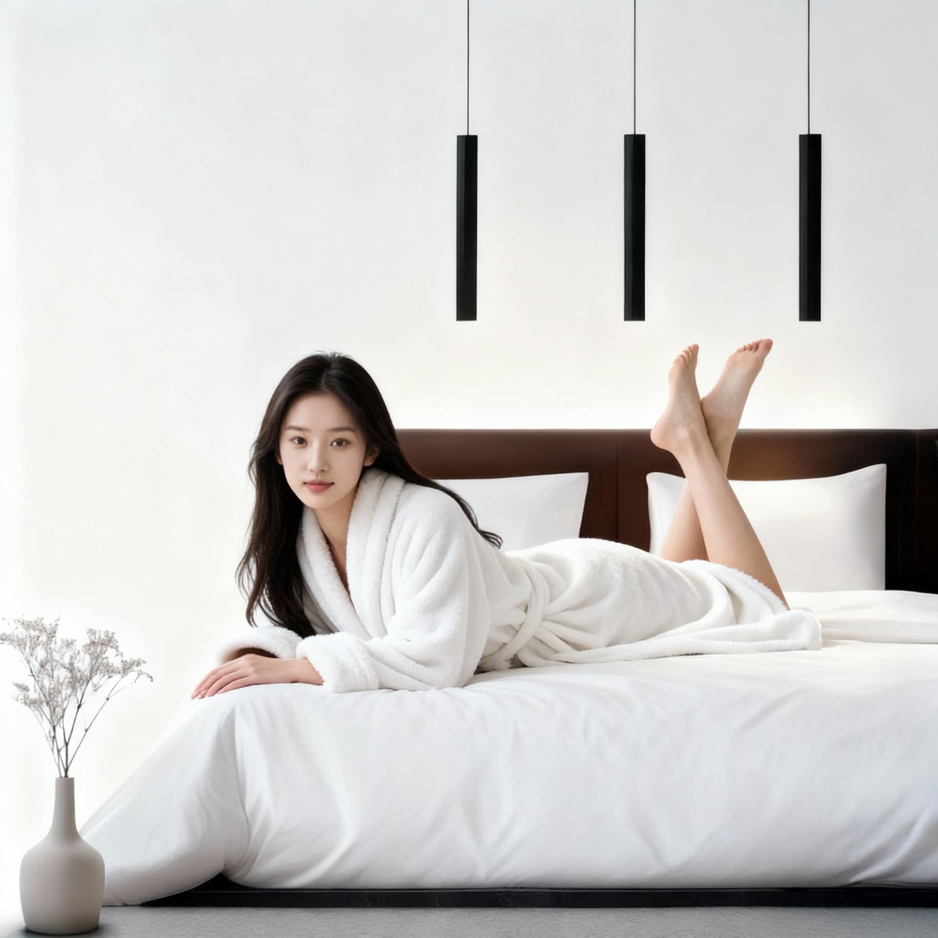Hotel Supplies Four-Piece Set Bedding Pillows, Duvet Inserts, Mattress Protectors, Sheets for B&Bs and Hotels