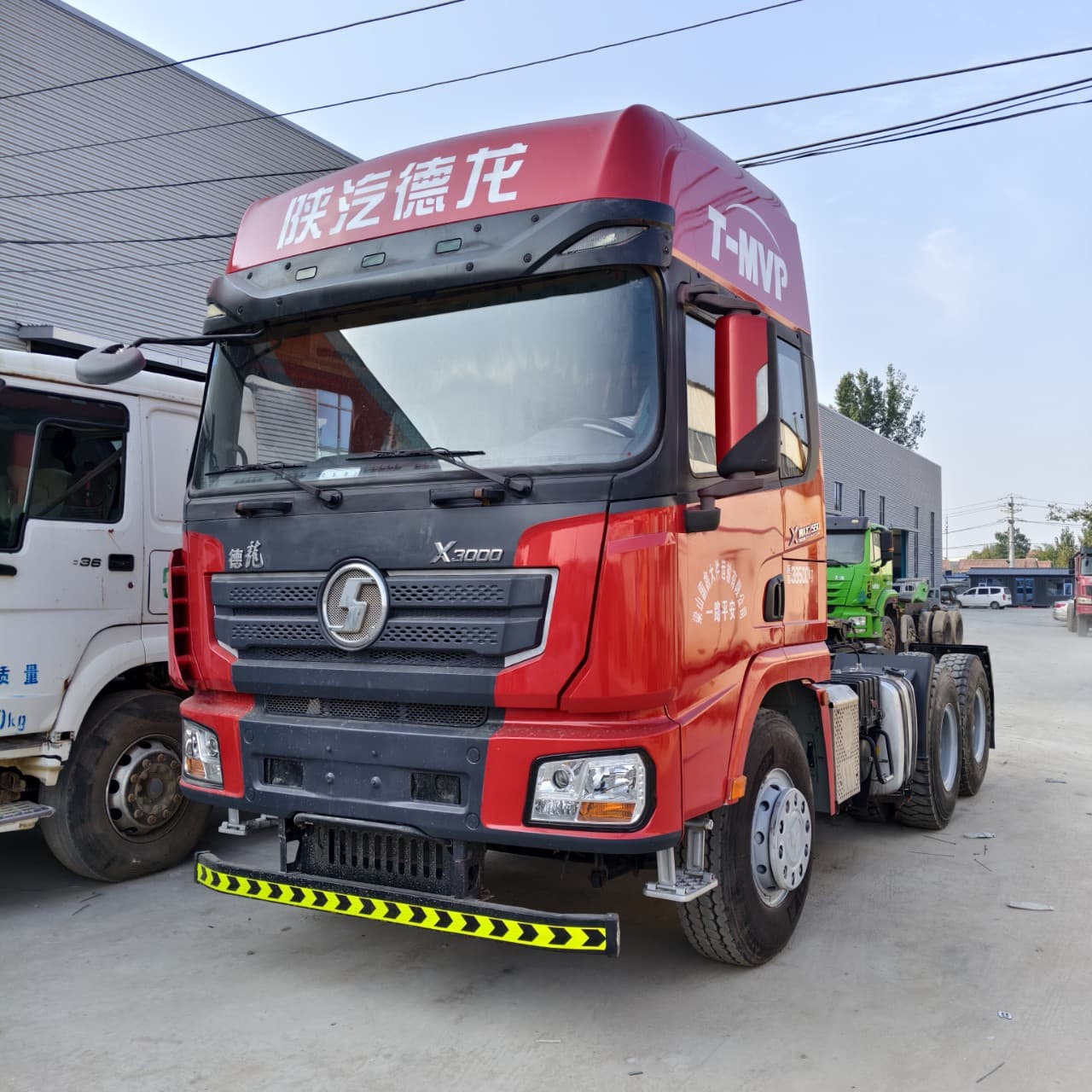 Shaanxi Automobile Delong Dual-Drive Tractor Truck 430 HP 6x4 Heavy-Duty Truck Tractor Head Transport Trailer