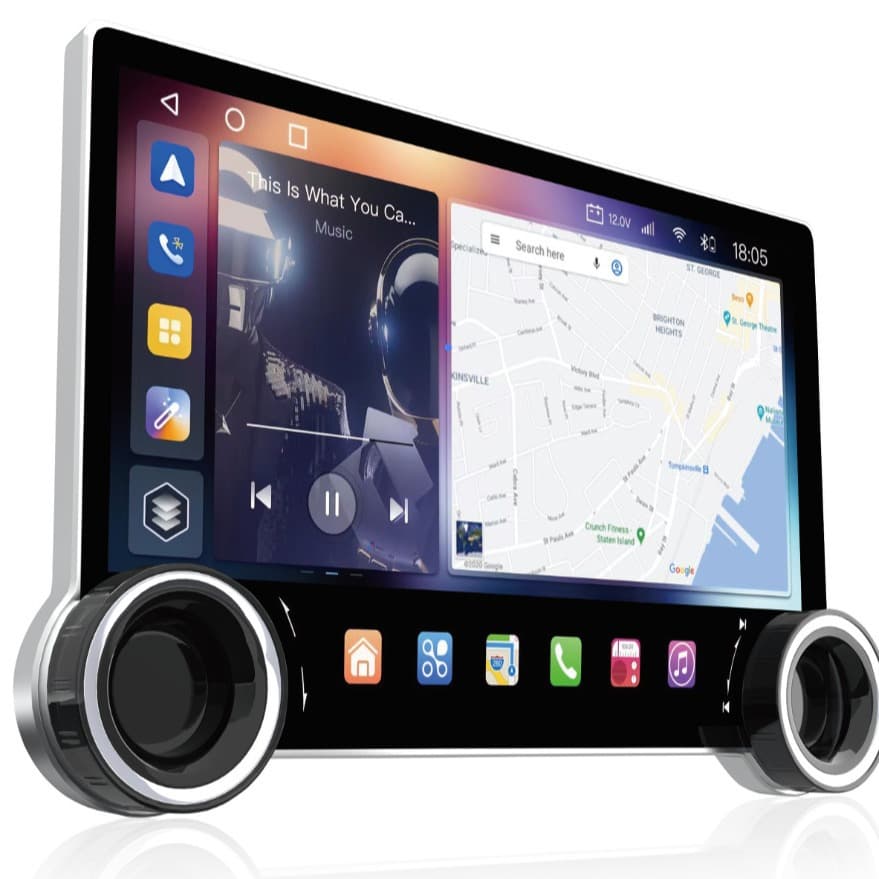 Cross-border 13.1 Inch Central Control Smart Navigation Wireless CarPlay Car Navigation Head Unit