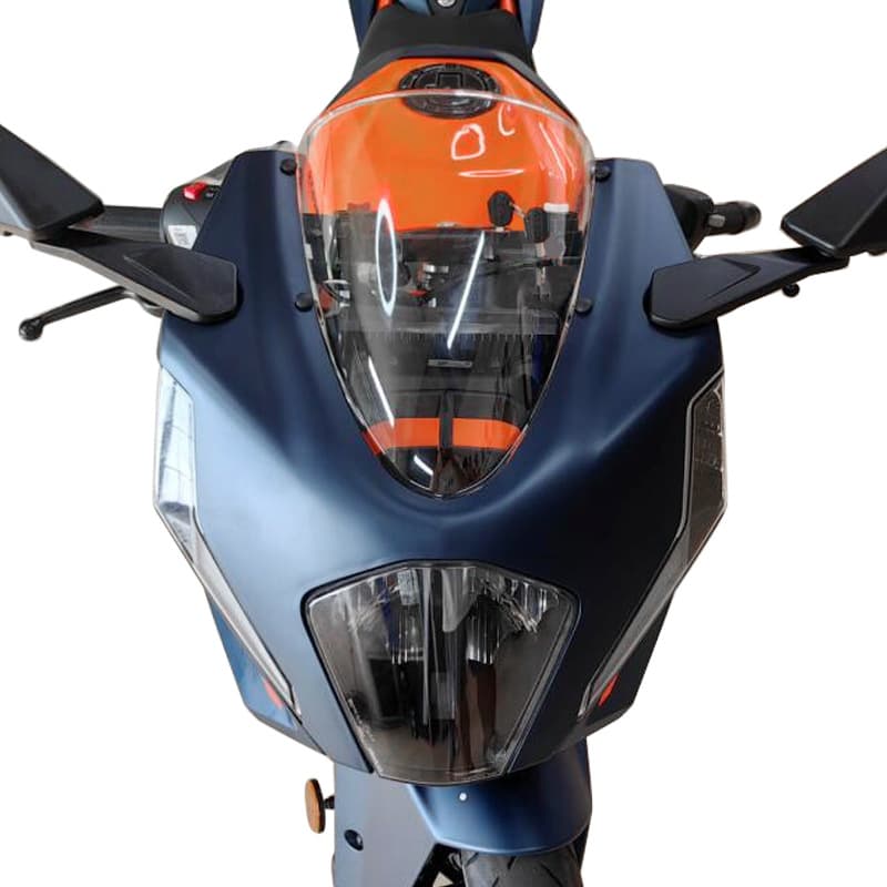 Fit KTM RC390 22-24 Modified Headlight Cover Windshield Front Face Raised Windshield
