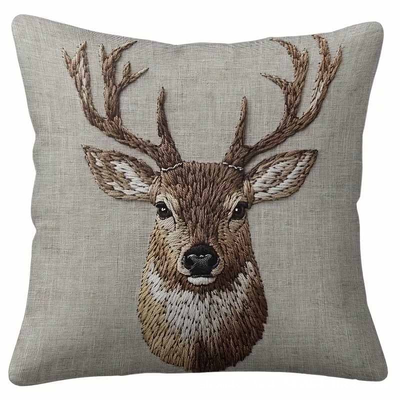 Best-selling Cute Animal Print Custom Pillowcase Short Plush Living Room Sofa Decorative Cushion Cover