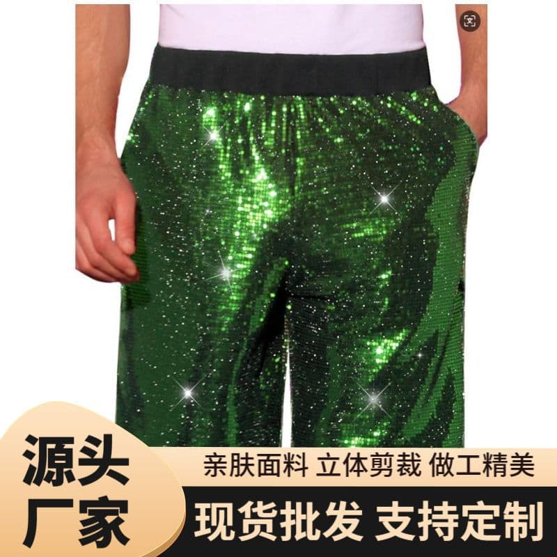 New Style Men's Straight Trousers, Business Men's Pants, Black Slim Fit Performance Casual Trousers Customized