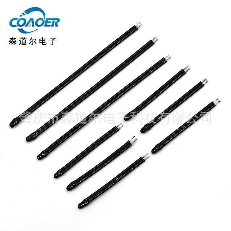 Thermistor MF52D NTC epoxy encapsulated small insulated wire 10K 3435 accuracy 1% 100K B3950