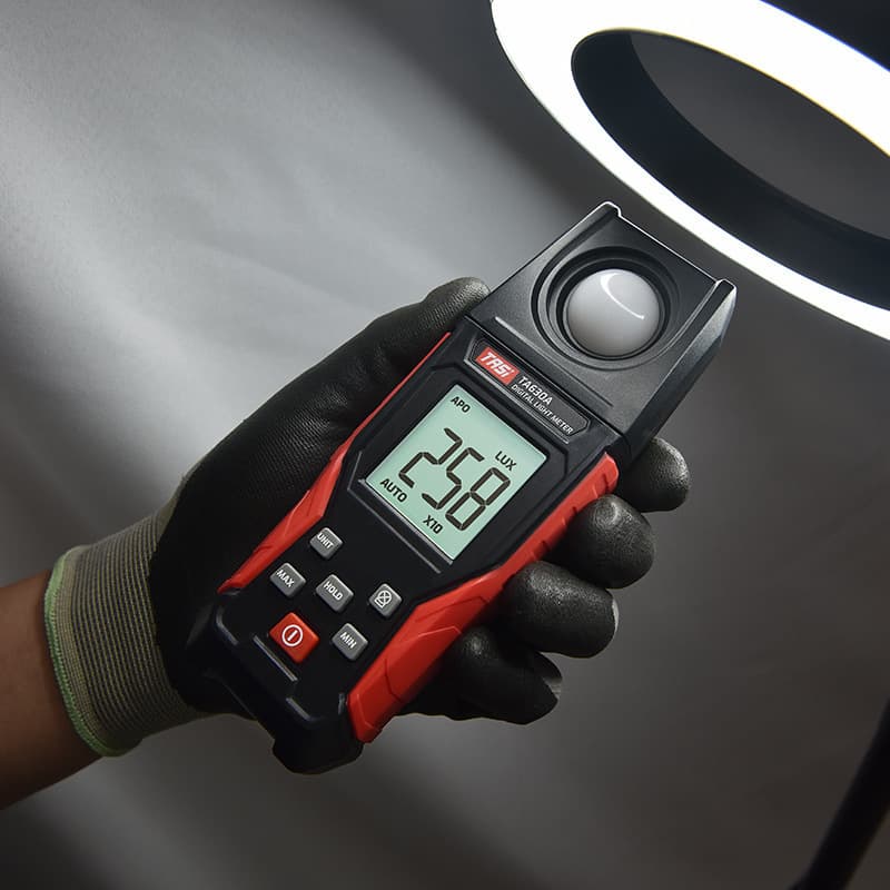 Teens TA630 Digital Illuminance Meter, High-Precision Illuminance Meter, Photometer, Luminance Meter