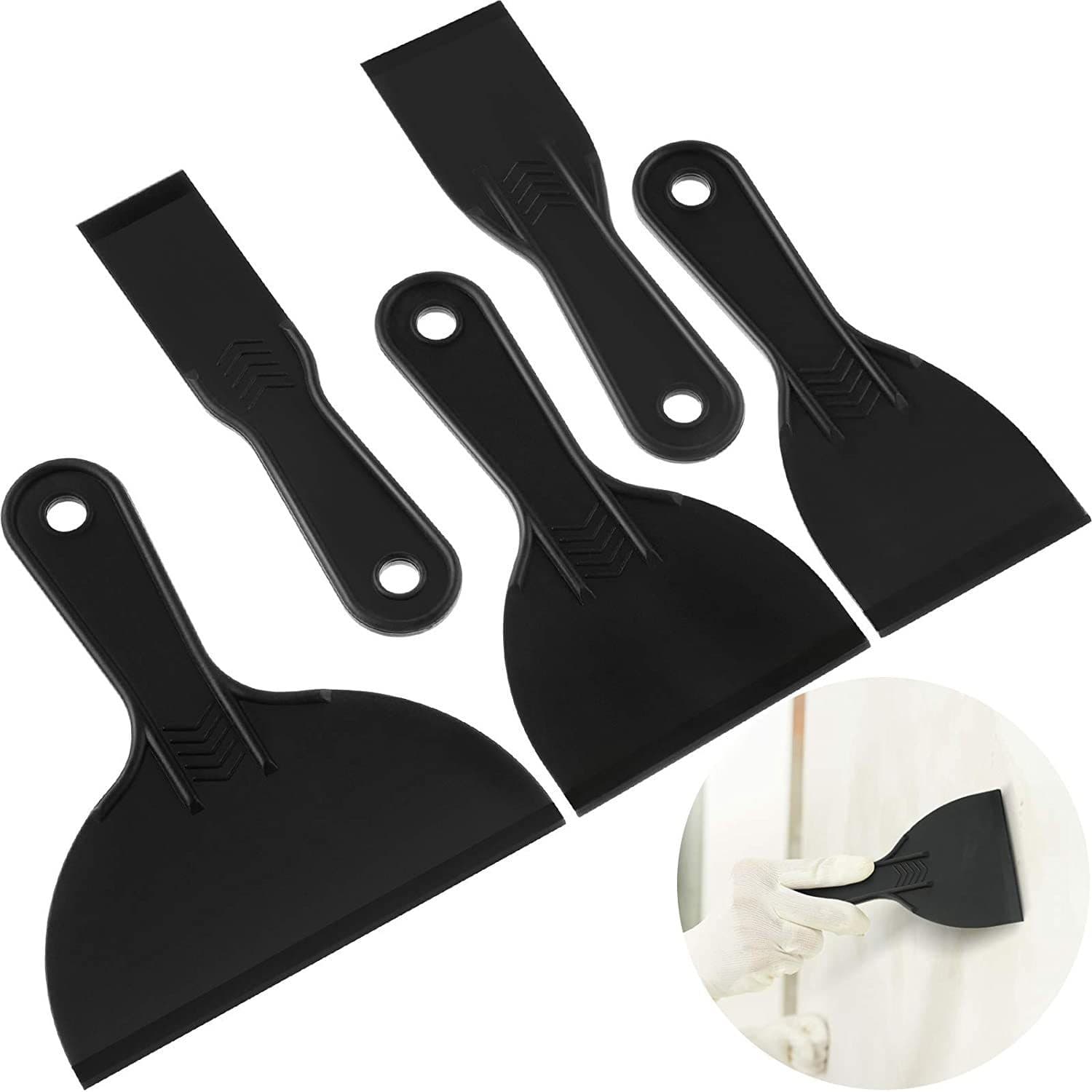 Popular putty knife plastic scraper wallpaper scraper plastic paint scraper repair filling wall knife cleaning tool