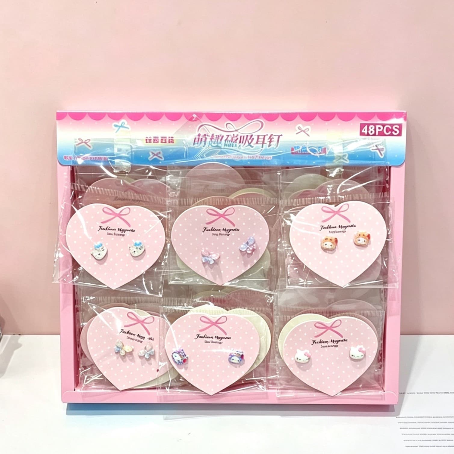 Cartoon Magnetic Earrings for Women Without Piercing, Cute and Elegant Ear Cuffs for Kids Accessories