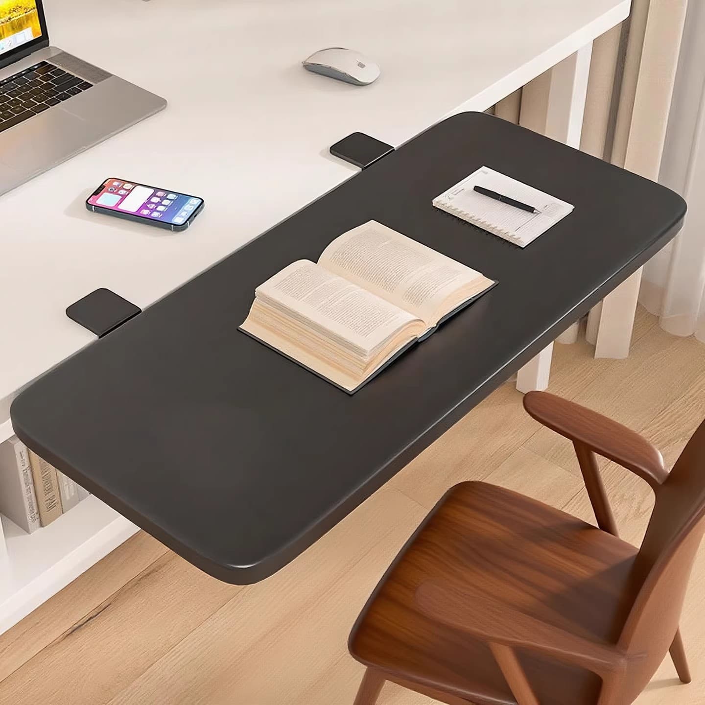 Desktop Extension Board Foldable Table Extender Arm Support Keyboard Tray Computer Desk Space Expansion Tool