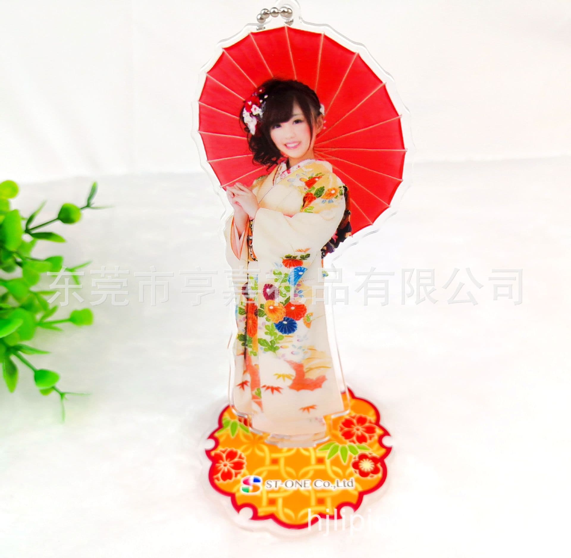 New acrylic character stand, inkjet printing relief effect star human figure stand table decoration