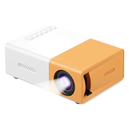 YG300 projector home children's mini projector bedroom wall projection supports 4K HD portable projector