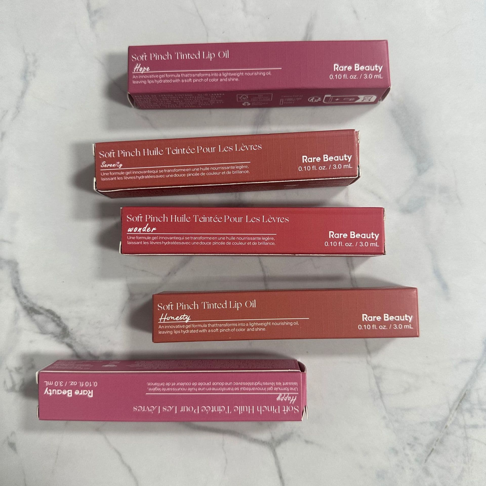 Cross-border Rare Beauty Selena New Lip Gloss Oil Full Size 3ml Silky Lipstick Soft Matte Mirror Hope