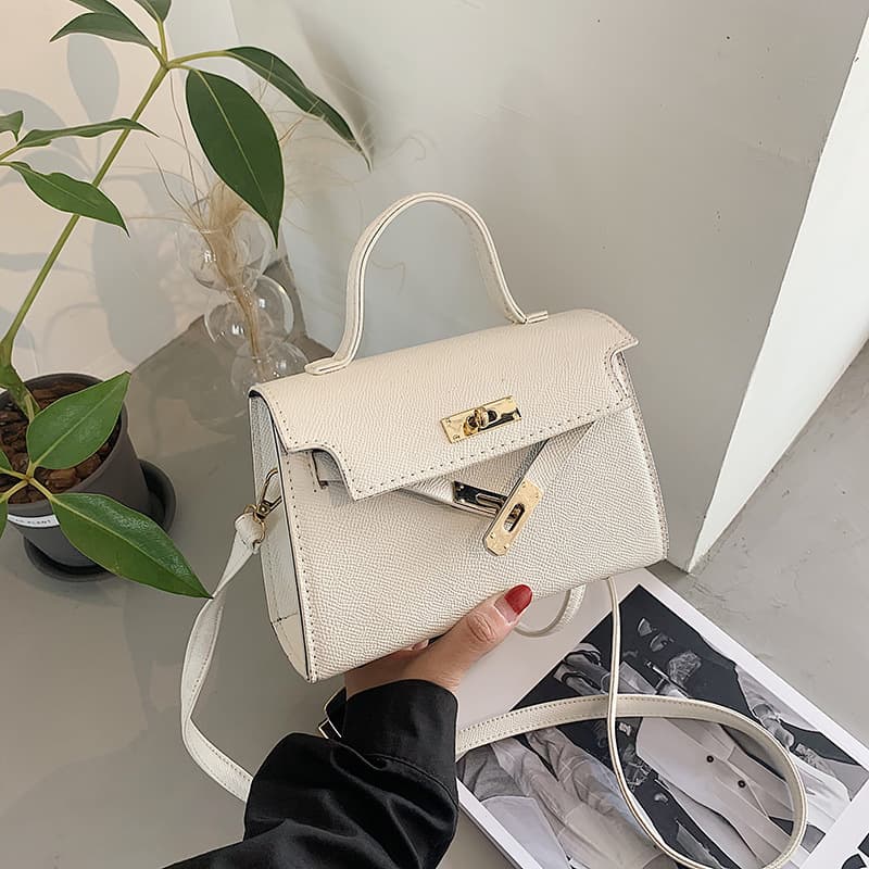 Bags for women 2026 spring and autumn new style lock buckle fashion women's bag trendy popular embossed women's shoulder bag trendy crossbody bag