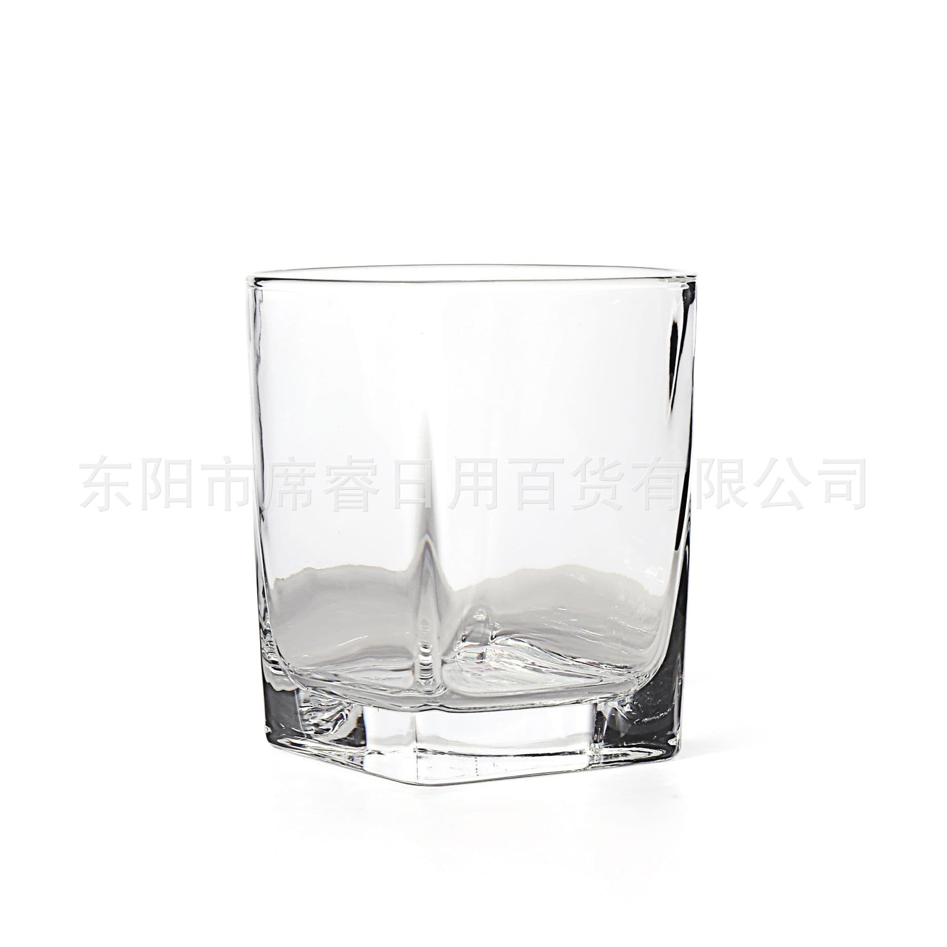 Glass Cup Beer Mug Commercial Bar KTV Square Cup Juice Milk Drinking Cup Thickened Whiskey Glass