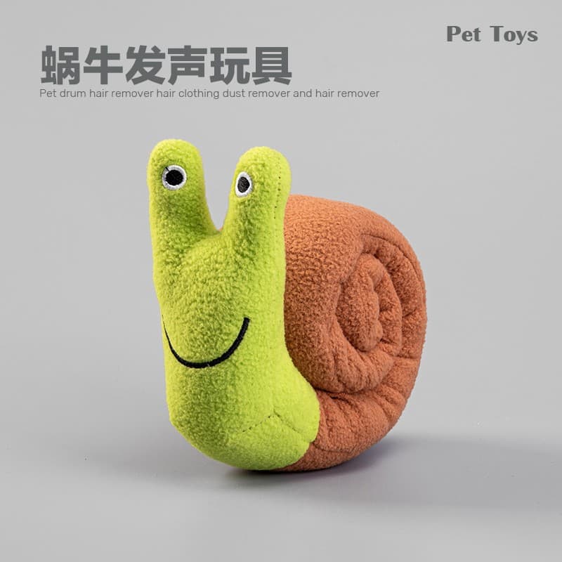 Pet Toy Snail Hide Food Dog Toy Indestructible Cross-Border Pet Supplies Wholesale Cat Teaser Wand Cat Toy