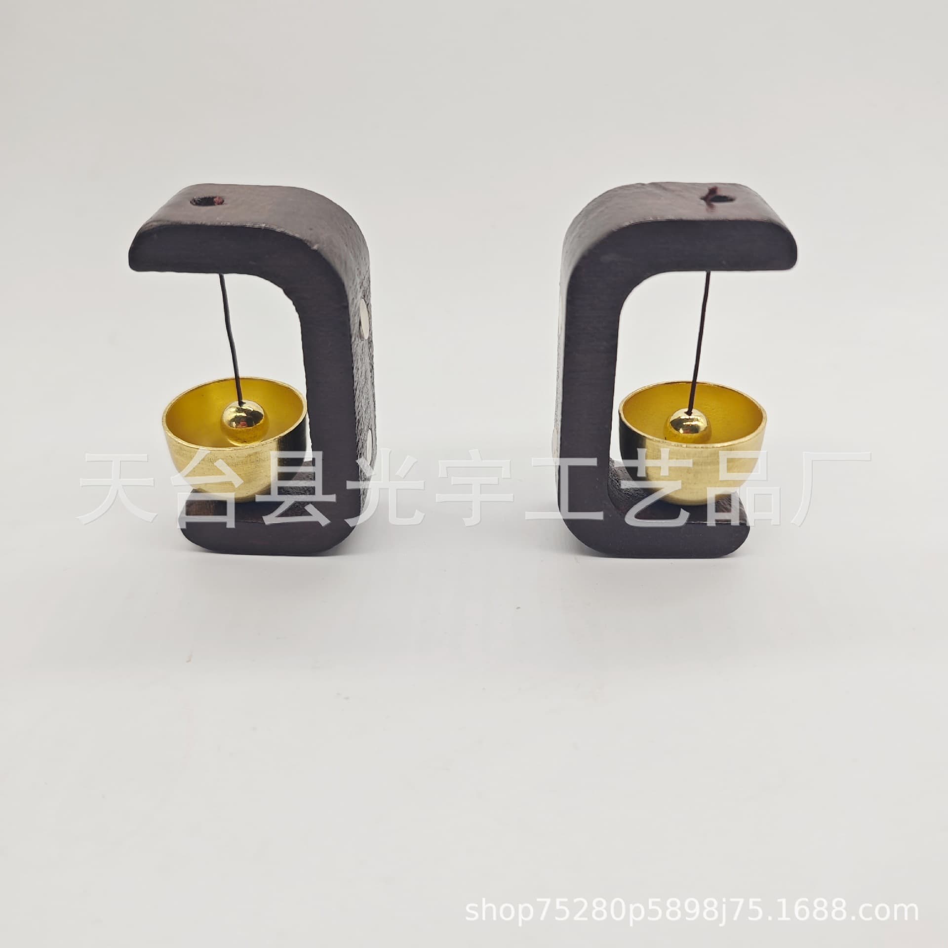 Dopamine Doorbell Wind Chime Magnetic Entry Door Reminder Bell Wooden Decorative Craft