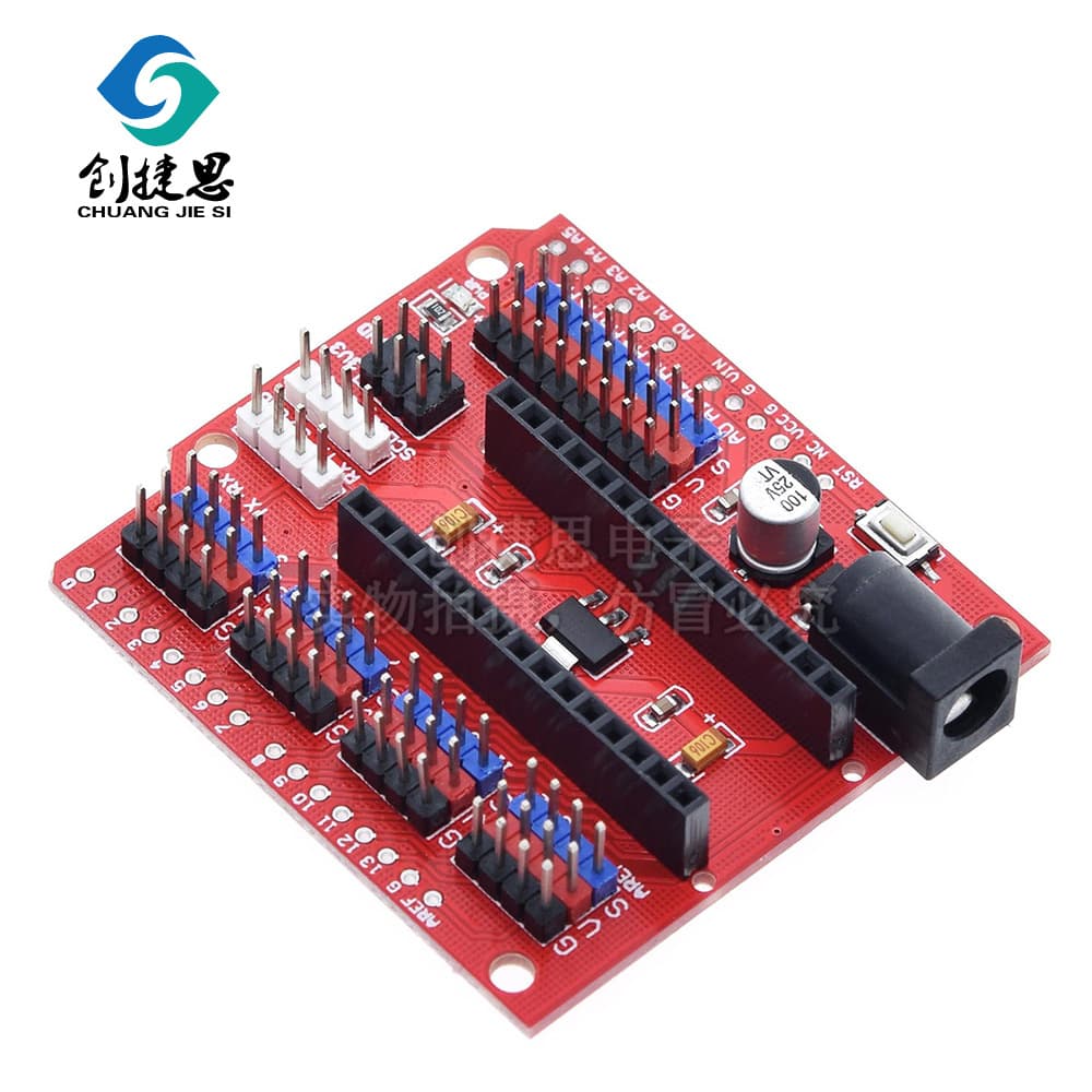 NANO UNO Expansion Board Red Board Multi-purpose Expansion Module for Arduino Development