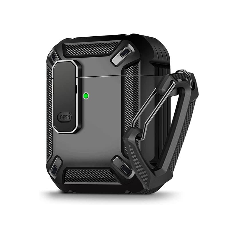 Apple AirPods Second Generation Bluetooth Earphone Protective Case Soft Shell Full Cover Frosted Spray Painted Protective Cover
