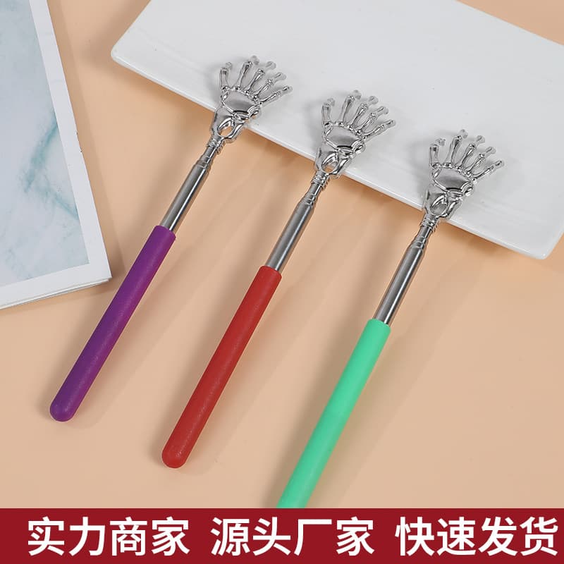 Ghost Hand Stainless Steel Extendable Itch Scratcher, Portable Household Self-Sufficient Back Itch Relief Wholesale