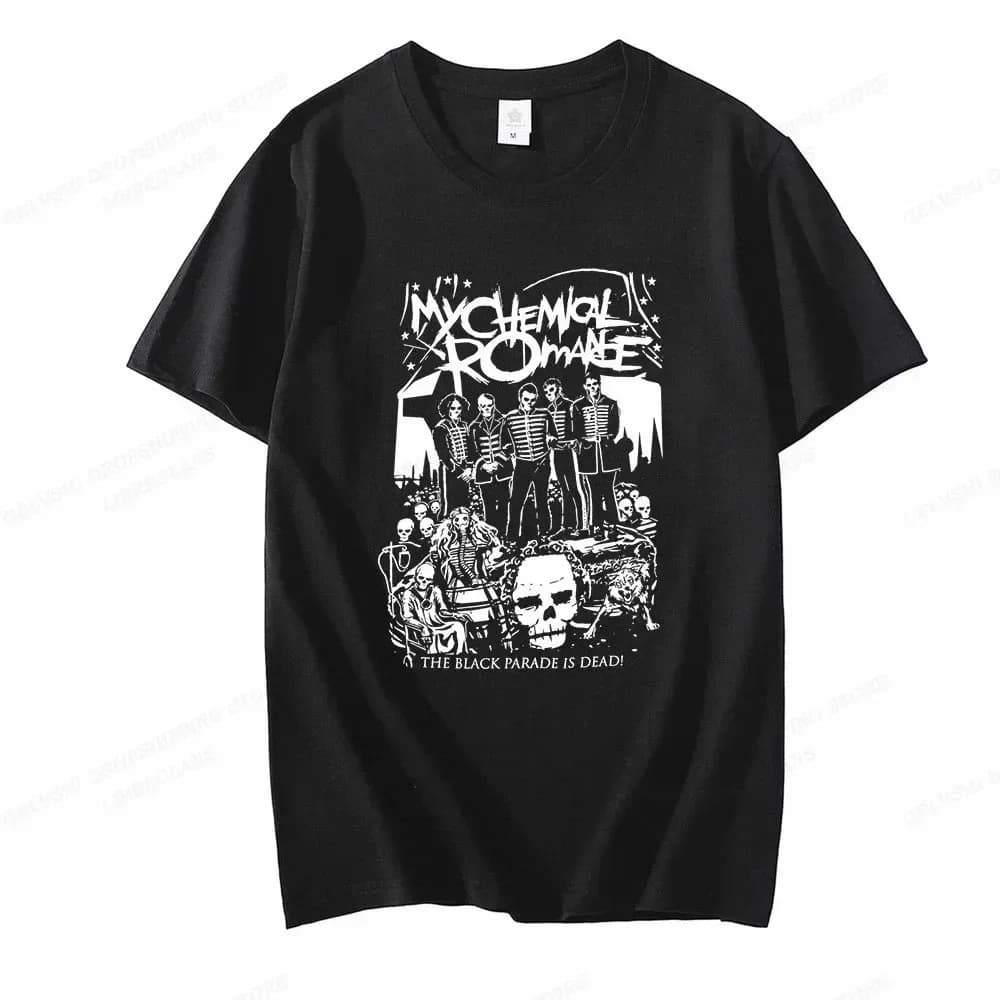 My Chemical Romance T-Shirt, Men's Fashion Tee, Cotton T-Shirt, Kids Hip Hop T-Shirt, Women's T-Shirt