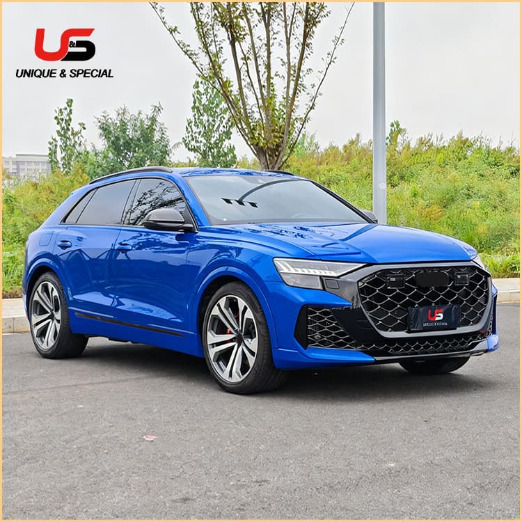 Compatible with Audi Q8 (2019-2023) old-to-new upgrade to (2024-2026) RSQ8 kit, original car plug-and-play installation