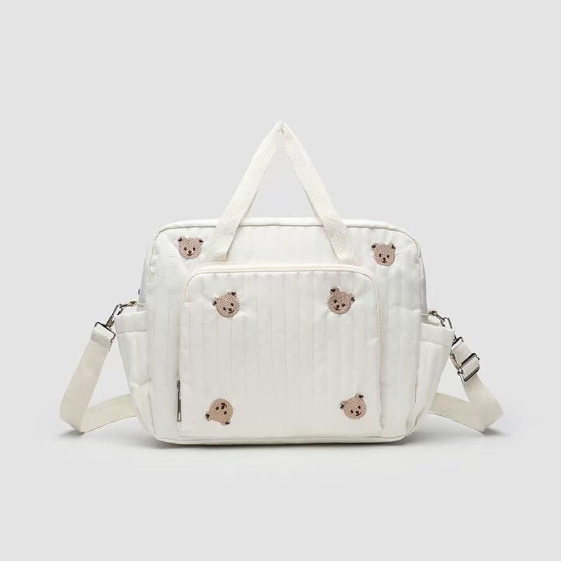 Trendy Korean-style Portable Fashionable Crossbody Diaper Bag for Young Moms, Lightweight Shoulder Bag