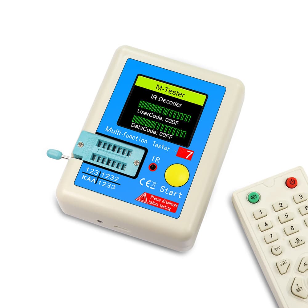 Multi-function Transistor Tester LCR-7 Full Color Screen Graphic Display Multi-function Tester