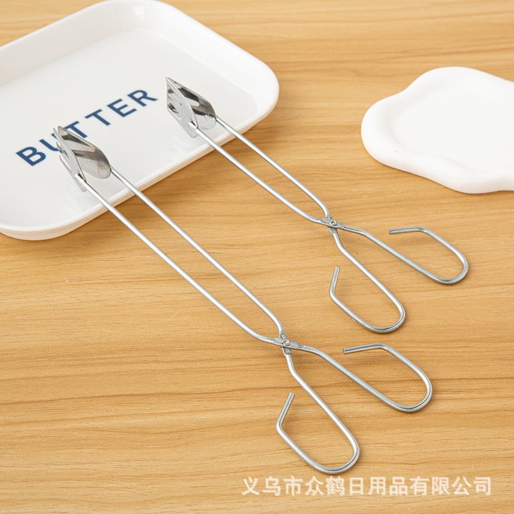 Charcoal BBQ tongs, multi-functional food tongs, charcoal fire tongs, dedicated tool accessories for kitchen
