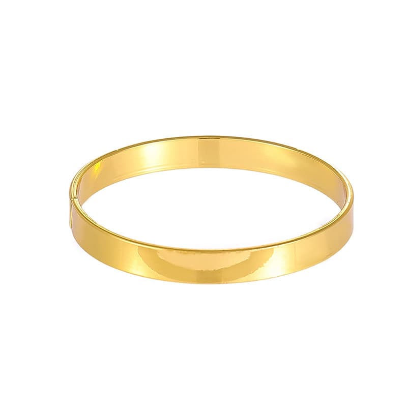Cross-border hot-selling napkin rings, hotel table setting metal napkin buckles, napkin rings, wedding simple glossy tissue paper rings wholesale