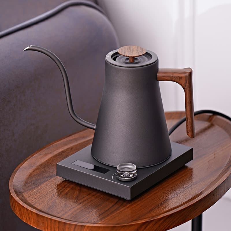 Cross-border Electric Hand Pour Over Kettle Electric Heating Insulated Coffee Maker Household Brewing Coffee Kettle Stainless Steel Hand Pour Over Set