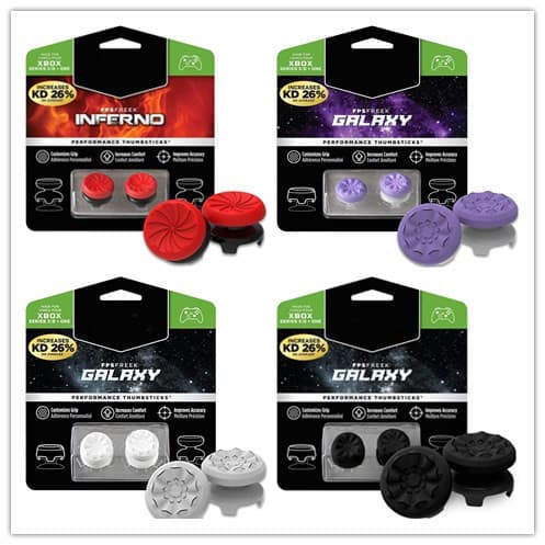Compatible with XBOX Controller Thumbstick Grips Freek Galaxy Competitive Raised Caps Xbox One S X Button Caps