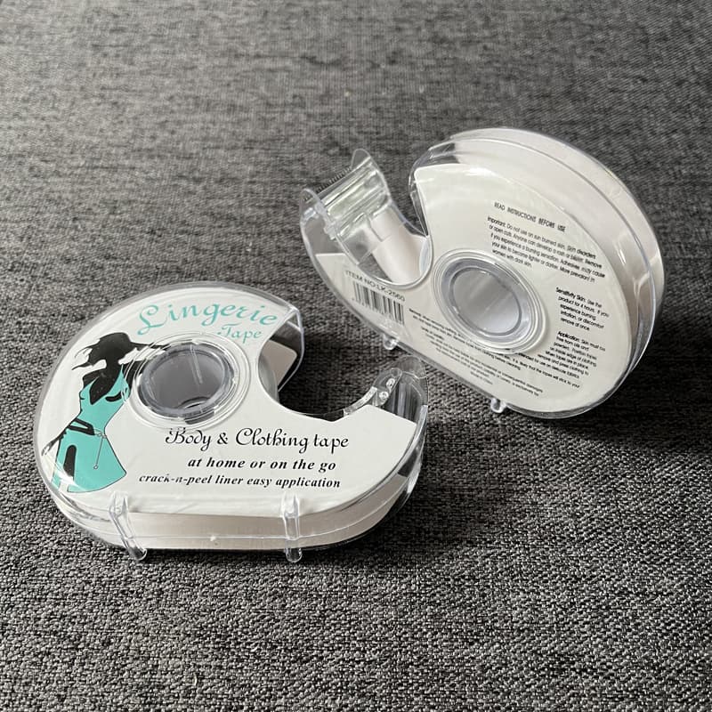 Factory Wholesale Clothing Chest Stickers PET Double-Sided Tape Anti-Exposure Sticker Snail Roll 5m Replacement Set