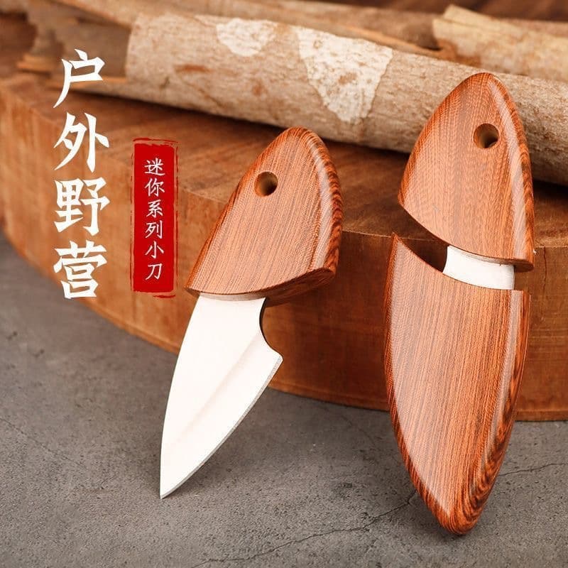 Mini Chubby Pig Pocket Parcel Knife, Sausage Slicer, Outdoor Portable Camping Student Dormitory Fruit Knife, Multi-purpose Knife