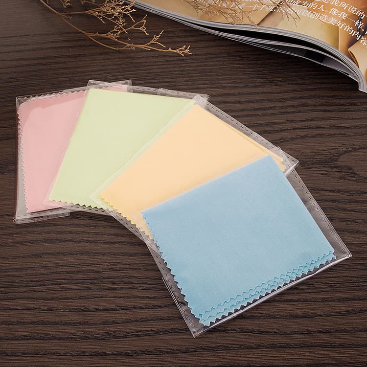 Cross-border Wholesale Instrument Accessories, Packed Microfiber Cleaning Cloths, Large-Size Guitar Wiping Cloths