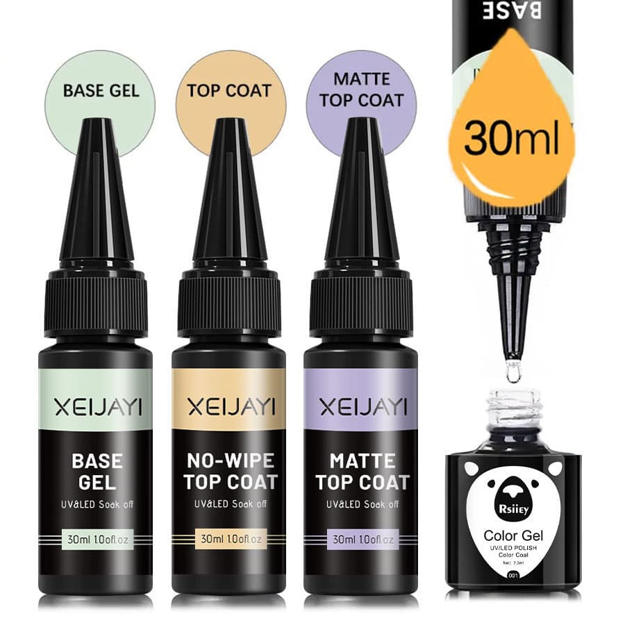 Matte Finish Nail Art Sealant Layer Non-Washable Gel Base Coat for Professional Use in Nail Salons Long Lasting Durability